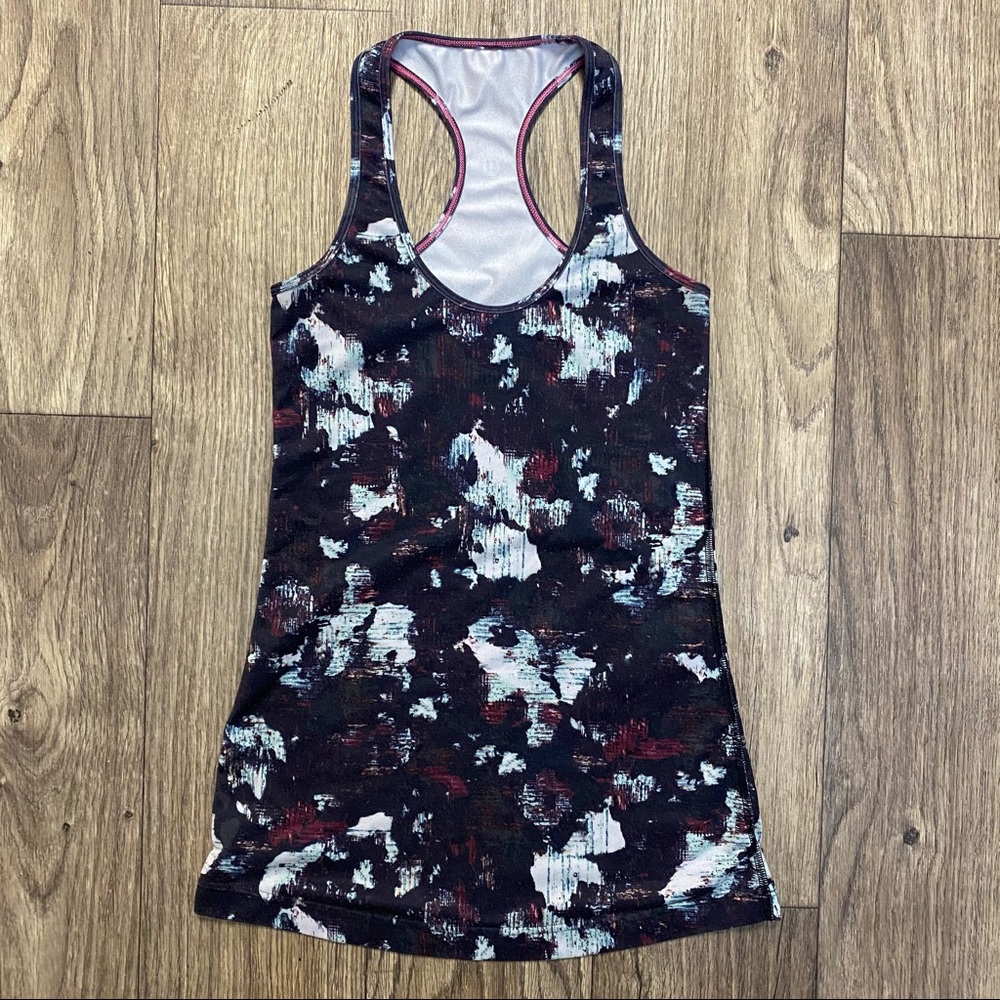 LULULEMON PAINTBRUSH COOL RACERBACK, size 2